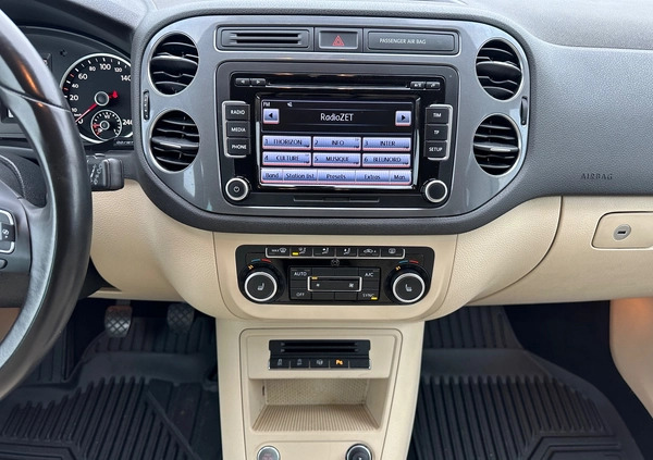 Volkswagen Tiguan cena 52900 przebieg: 184000, rok produkcji 2013 z Zawiercie małe 596